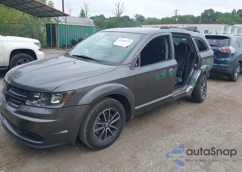 2018 Dodge Journey Se из США, поврежденный, VIN 3C4PDCAB4JT363409
